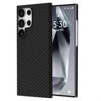 Accezz MagSafe Kevlar Hülle Samsung Galaxy S24 Ultra - Schwarz