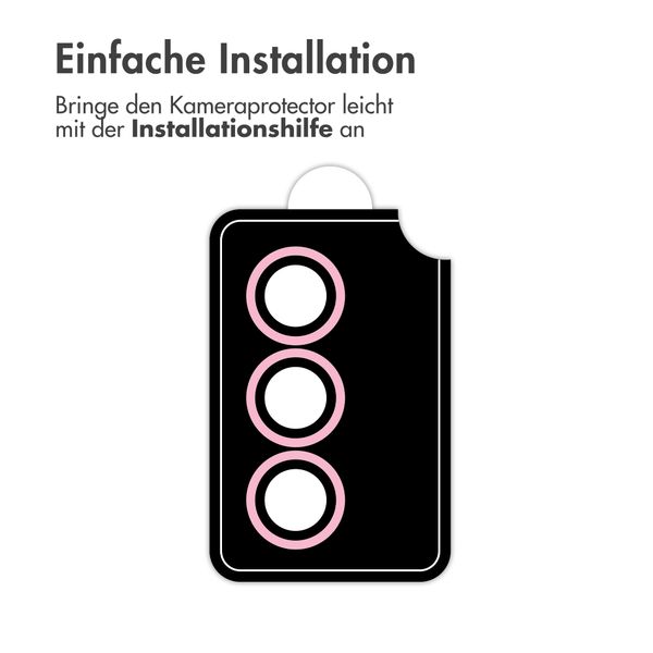 imoshion 2er-Pack Objektivschutz für Kamera für das Samsung Galaxy S26 / S26 Plus - Pink
