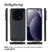 imoshion Brushed Back Cover Xiaomi Redmi Note 15 Pro (5G) - Schwarz