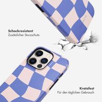 Selencia Vivid Tough Back Cover für das iPhone 14 Pro - Groovy Sapphire Blue