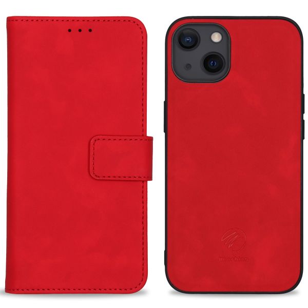 imoshion Abnehmbare luxuriöse Klapphülle 2-in-1 iPhone 13 - Rot