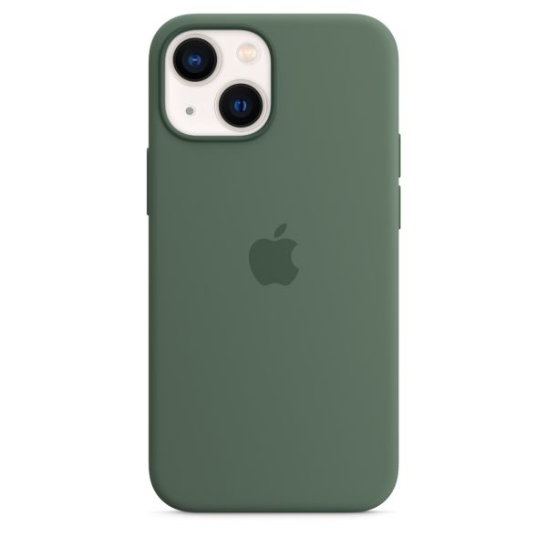 Apple Silikon-Case MagSafe für das iPhone 13 Mini - Eucalyptus