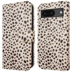 imoshion Design Klapphülle für das Google Pixel 8a - Black And White Dots