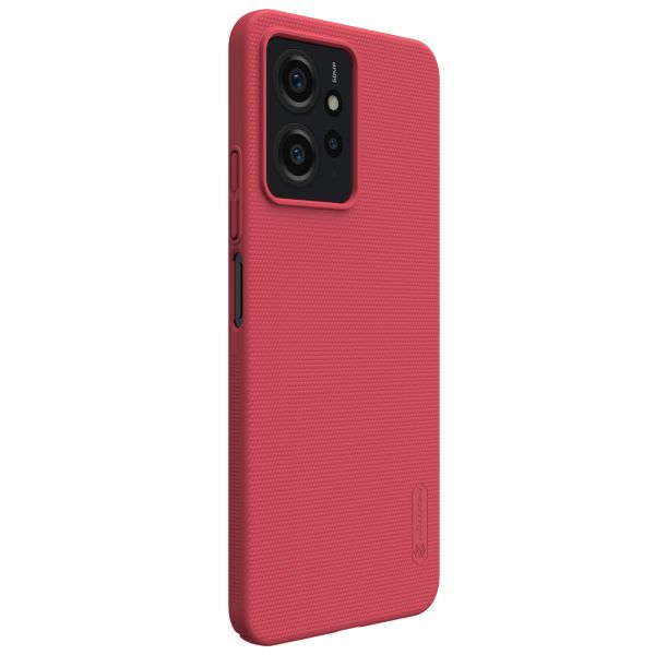 Nillkin Super Frosted Shield Case für das Xiaomi Redmi Note 12 4G - Rot