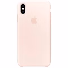 Apple Silikoncase Rosa für das Apple iPhone Xs Max