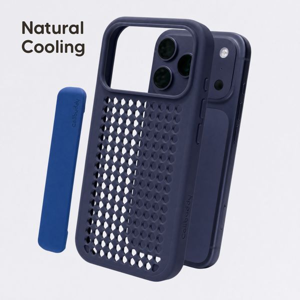 Callbuddy Hülle mit Strap Apple iPhone 17 Pro - Deep Marine