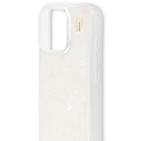 iDeal of Sweden Pearlized Case für das iPhone 16 Pro - Weiß