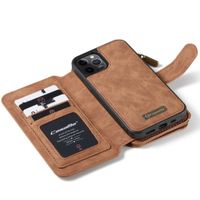 CaseMe Luxuriöse 2-in-1 Portemonnaie-Klapphülle iPhone 12 Pro Max