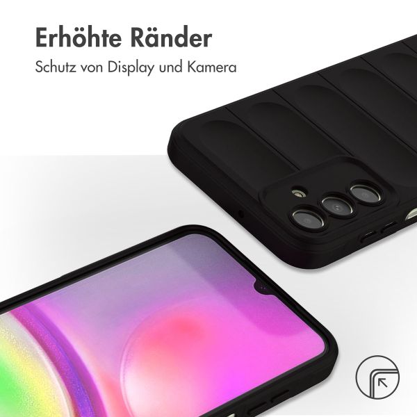 imoshion EasyGrip Back Cover für das Samsung Galaxy A25 (5G) - Schwarz