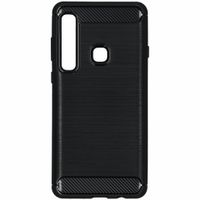 Brushed TPU Case Schwarz für das Samsung Galaxy A9 (2018)