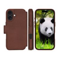 dbramante1928 Lynge Klapphülle MagSafe Apple iPhone 17 - Dark Tan