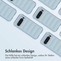 imoshion EasyGrip Back Cover für das Google Pixel 9 / 9 Pro - Hellblau