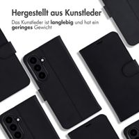 Accezz Wallet TPU Klapphülle Samsung Galaxy S26 FE - Schwarz