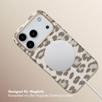 Selencia Sabi Backcover Leopardenmuster mit MagSafe Apple iPhone 17 Pro - Soft Ivory