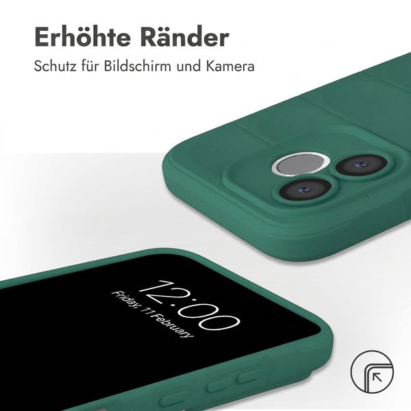 imoshion EasyGrip Backcover Honor 600 Lite - Dunkelgrün