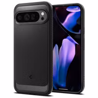 Spigen Rugged Armor Case für das Google Pixel 9 Pro XL - Schwarz