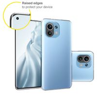 Accezz Clear TPU Backcover Xiaomi Mi 11 - Transparent
