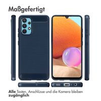 imoshion Brushed Back Cover Samsung Galaxy A32 (4G) - Dunkelblau