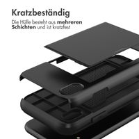 imoshion Backcover mit Kartenfach für das iPhone Xr - Schwarz