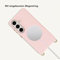 Selencia Rivièra Backcover mit MagSafe mit abnehmbaren Haken Samsung Galaxy S26 - Sorbet Pink
