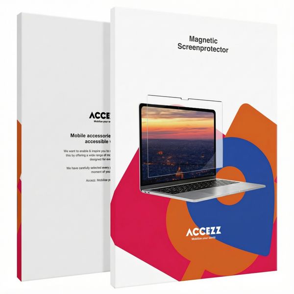 Accezz Magnetische Displayschutzfolie Apple MacBook Air 13 Zoll (2022 / 2024 M3 / 2025 M4 / 2026 M5)