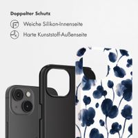 Selencia Vivid Back Cover Apple iPhone 14 - Midnight Blossom