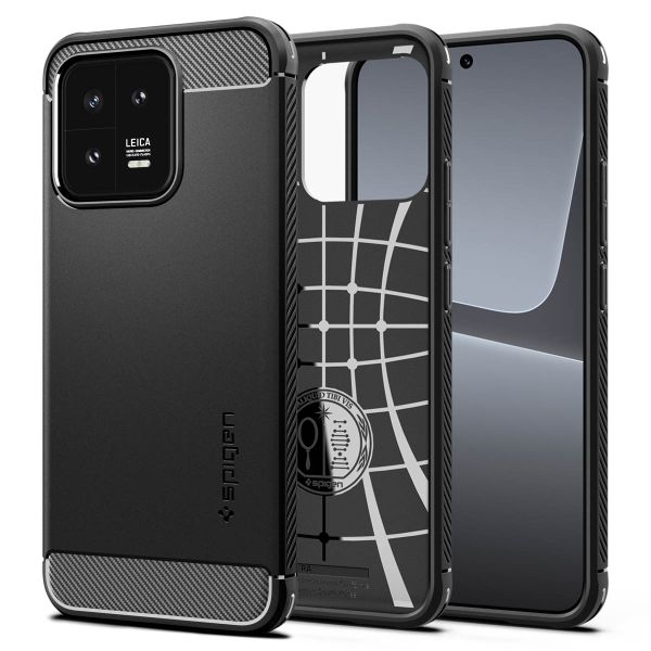 Spigen Rugged Armor Case für das Xiaomi 13 - Schwarz