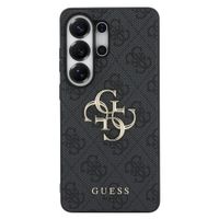 Guess 4G Metal Logo Back Cover Samsung Galaxy S26 Ultra - Schwarz