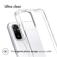 Accezz Xtreme TPU Cover Xiaomi Redmi Note 10 (4G) / Note 10S - Transparent