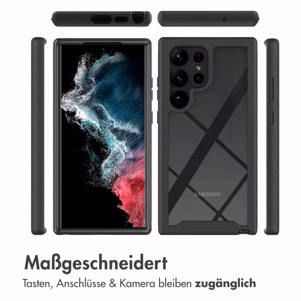 imoshion 360° Full Protective Case Samsung Galaxy S23 Ultra - Schwarz