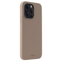 Holdit Silicone Case für das iPhone 13 Pro - Mocha Brown