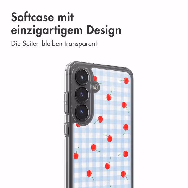 imoshion Design Hülle Samsung Galaxy S25 FE - Cherry Check