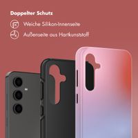 Selencia Vivid Back Cover Samsung Galaxy S24 FE - Gradient Soft Blush