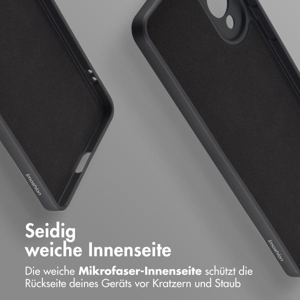 imoshion Color Back Cover mit MagSafe Samsung Galaxy S25 Edge - Schwarz