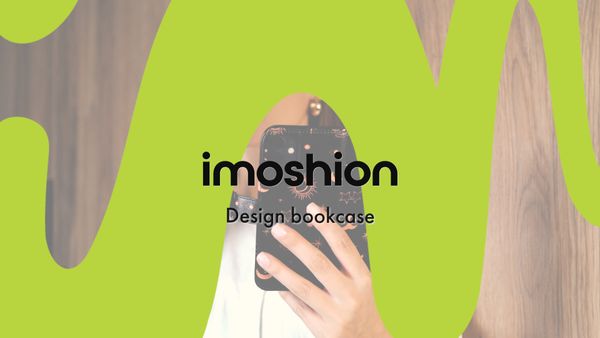 imoshion Design Klapphülle Apple iPhone 13 - Sandy Marble