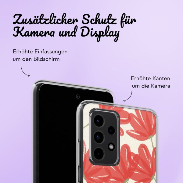Hülle mit eigenem Foto und/oder Text Samsung Galaxy A52(s) (5G/4G) - Bloemen