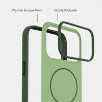 imoshion Color Backcover mit Thin MagSafe Ring Apple iPhone 18 Pro Max / 17 Pro Max - Dunkelgrün