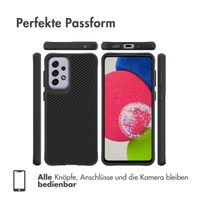 imoshion Rugged Hybrid Carbon Case Samsung Galaxy A33 - Schwarz