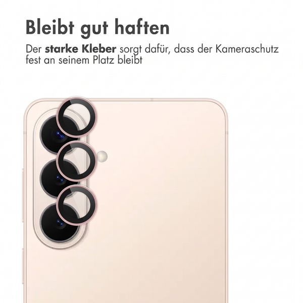 imoshion 2er-Pack Objektivschutz für Kamera für das Samsung Galaxy S26 / S26 Plus - Pink Gold