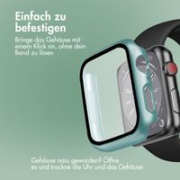 imoshion Full Cover Hard Case für Apple Watch Series 7 / 8 / 9 - 41 mm - Dunkelgrün