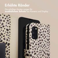 imoshion Design Klapphülle Samsung Galaxy A41 - Black And White Dots