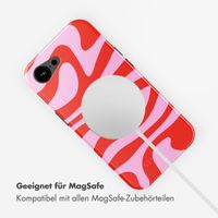 Selencia Vivid Rückabdeckung mit MagSafe Apple iPhone 16e - Dream Swirl Pink