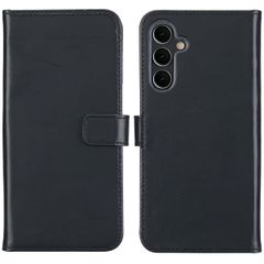 Selencia Echtleder Klapphülle Samsung Galaxy A16 - Schwarz