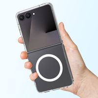 Accezz Xtreme Impact Backcover mit MagSafe Samsung Galaxy Z Flip 7 - Transparent