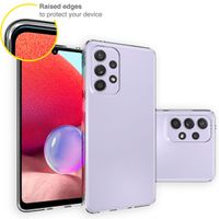 Accezz Clear TPU Backcover Samsung Galaxy A33 - Transparent