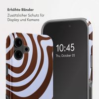 Selencia Vivid Back Cover Apple iPhone 16 - Dream Swirl Chocolate