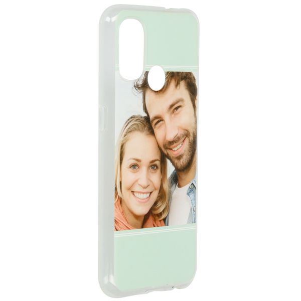 Gestalte deine eigene OnePlus Nord N10 5G Gel Hülle - Transparent