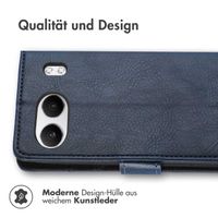 imoshion Luxuriöse Klapphülle OnePlus Nord 4 - Dunkelblau