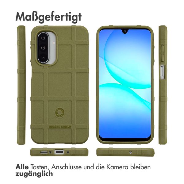 imoshion Rugged Shield Backcover Samsung Galaxy A17 - Dunkelgrün
