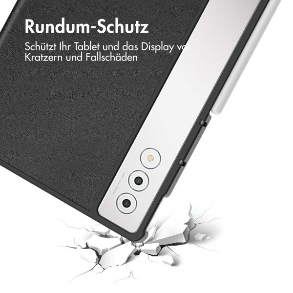 imoshion Trifold Klapphülle Lenovo Yoga Tab Plus (2025) - Schwarz